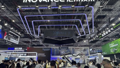 汇川技术亮相工博会 首次展示人形机器人