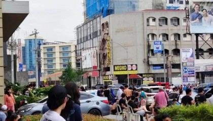 在菲华人亲历7.6级强震：震感强烈，有女生被吓哭｜鱼眼·热点