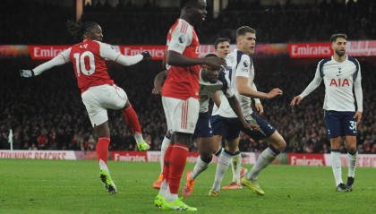 英超-埃泽戴帽特罗萨德传射 阿森纳4-1热刺以6分优势领跑
